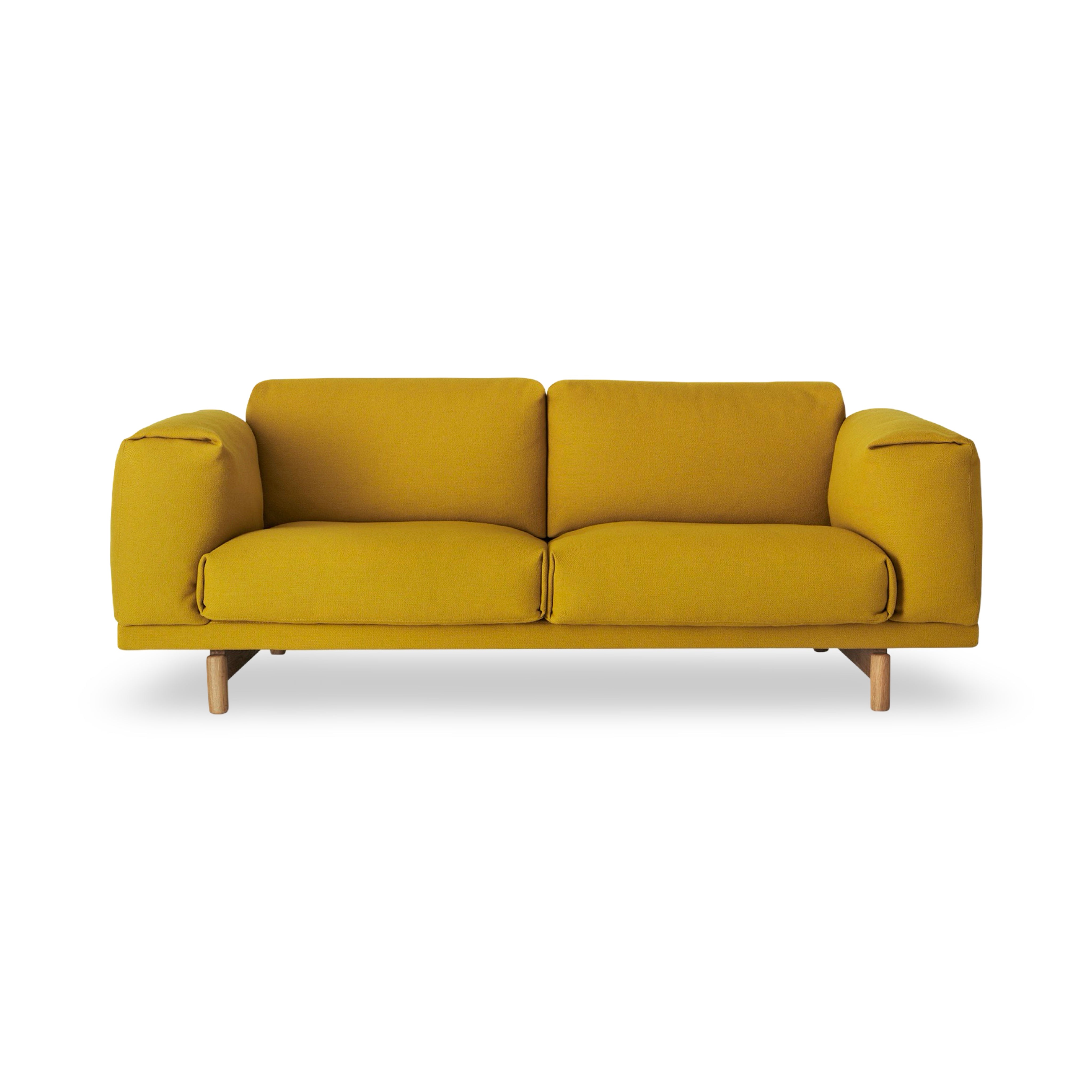 Muuto Rest 2-Seater Sofa - Wood Base