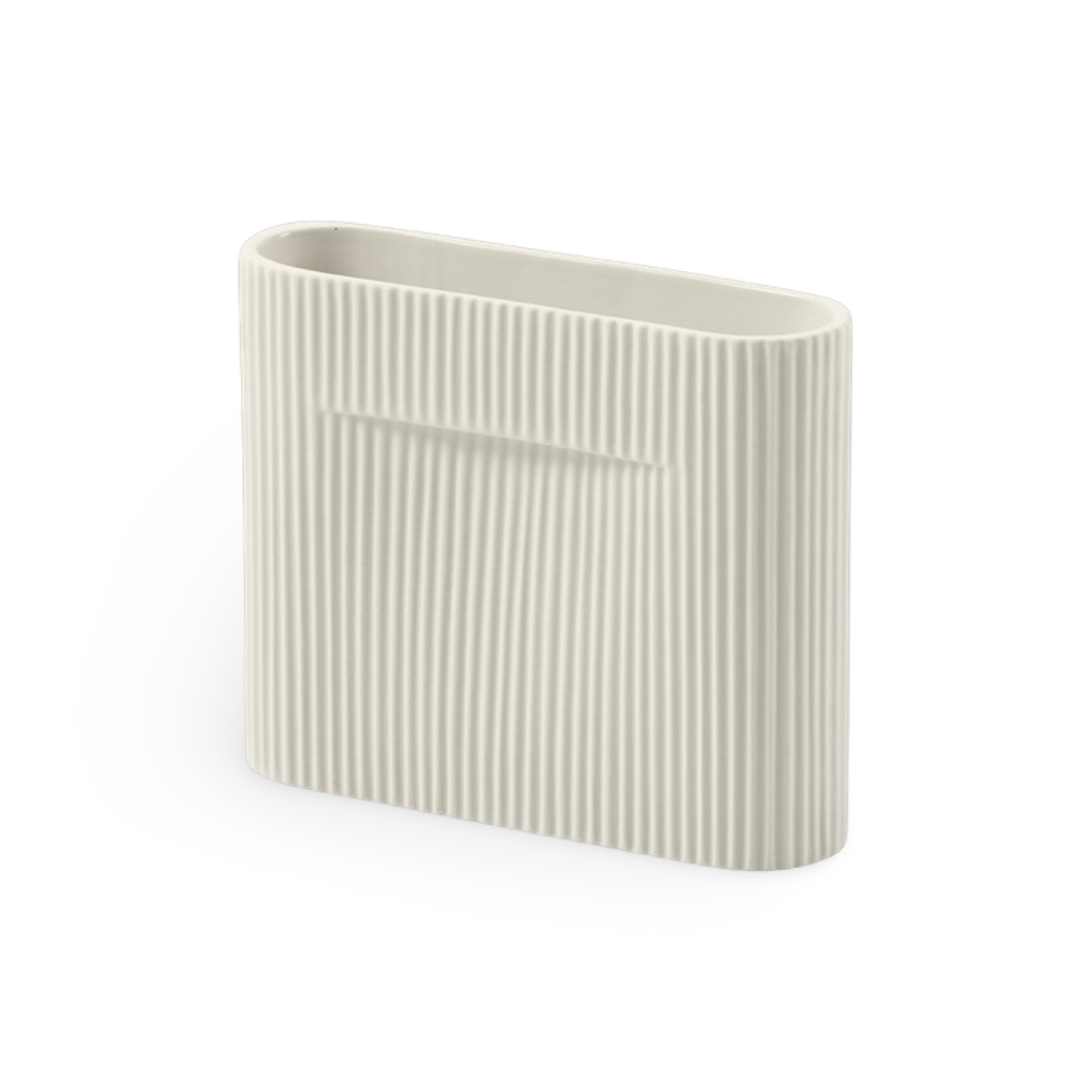 Muuto Ridge Vase 16.5cm - Off-White