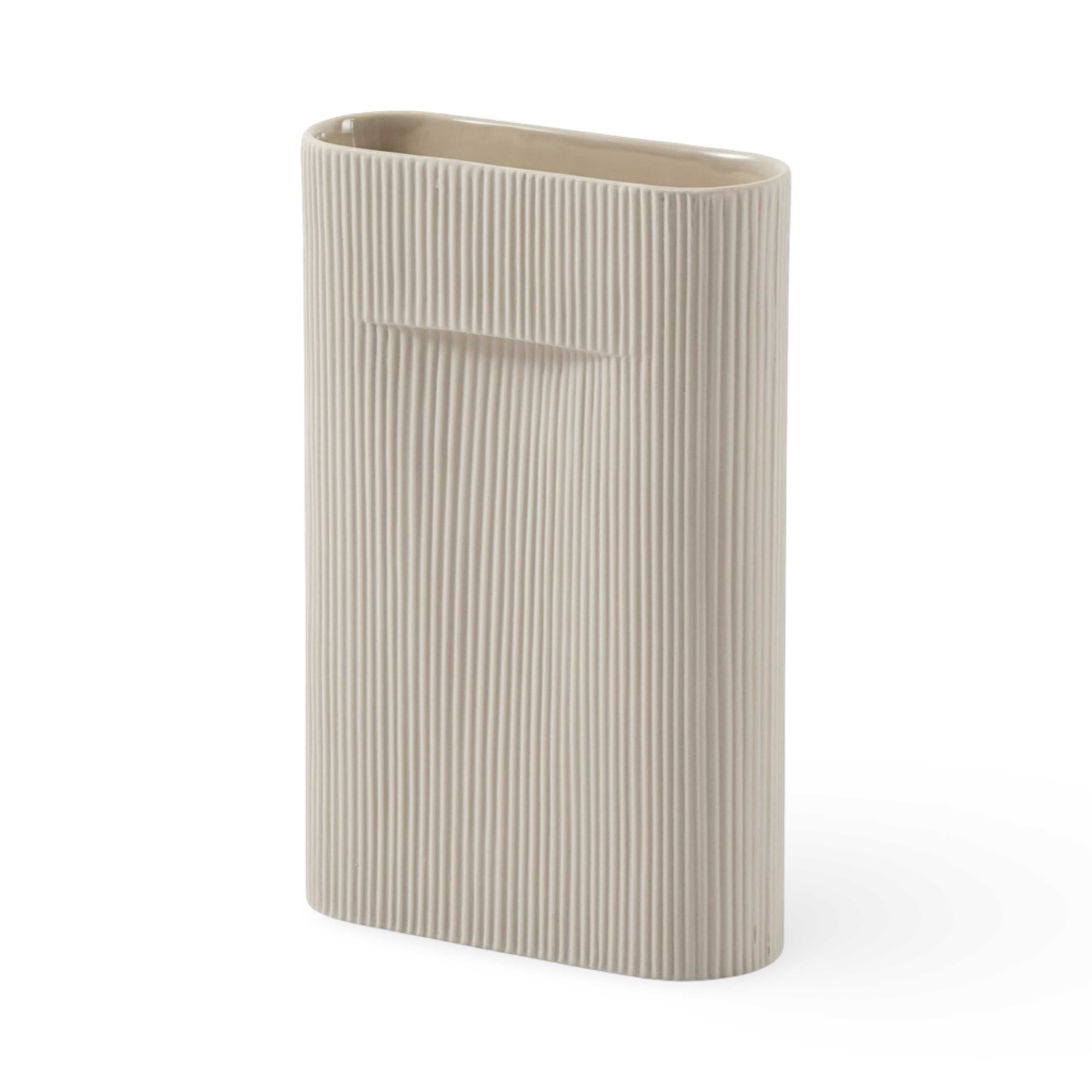 Muuto Ridge Vase 35cm - Beige