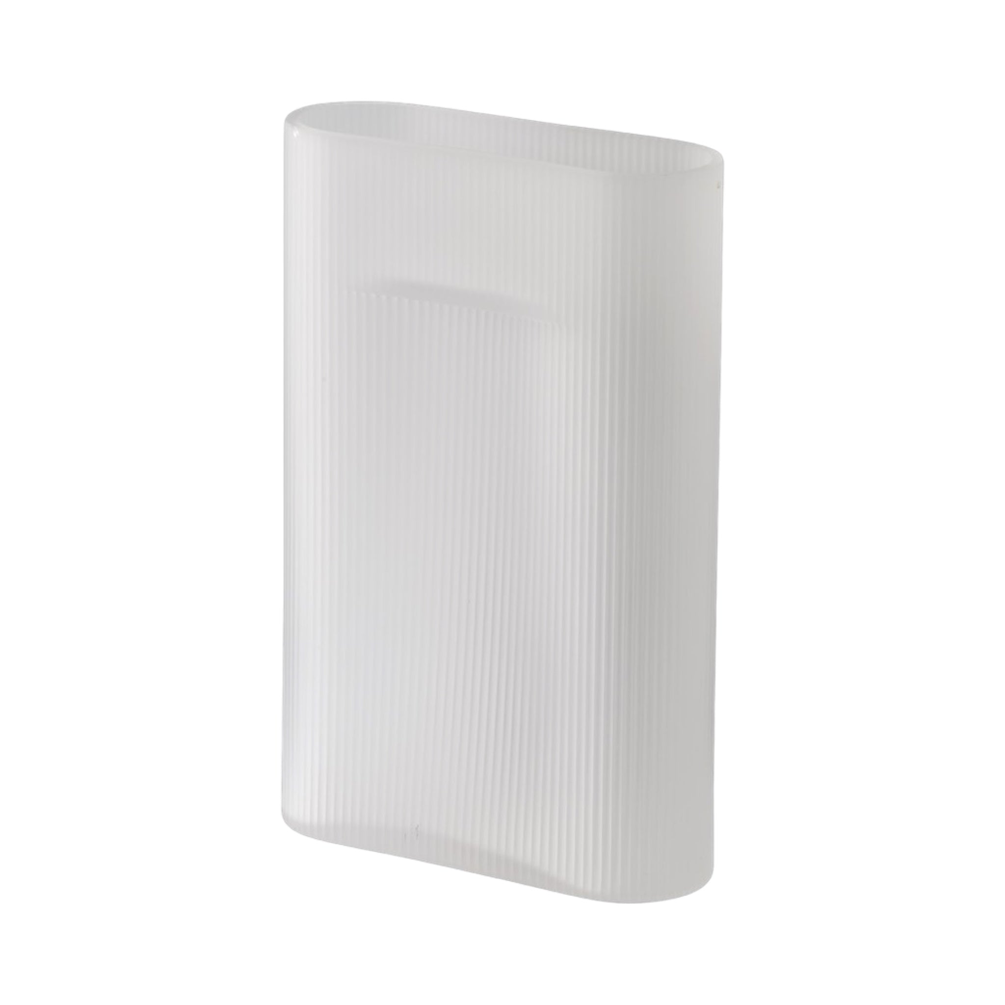 Muuto Ridge Vase Frosted Glass - H35cm