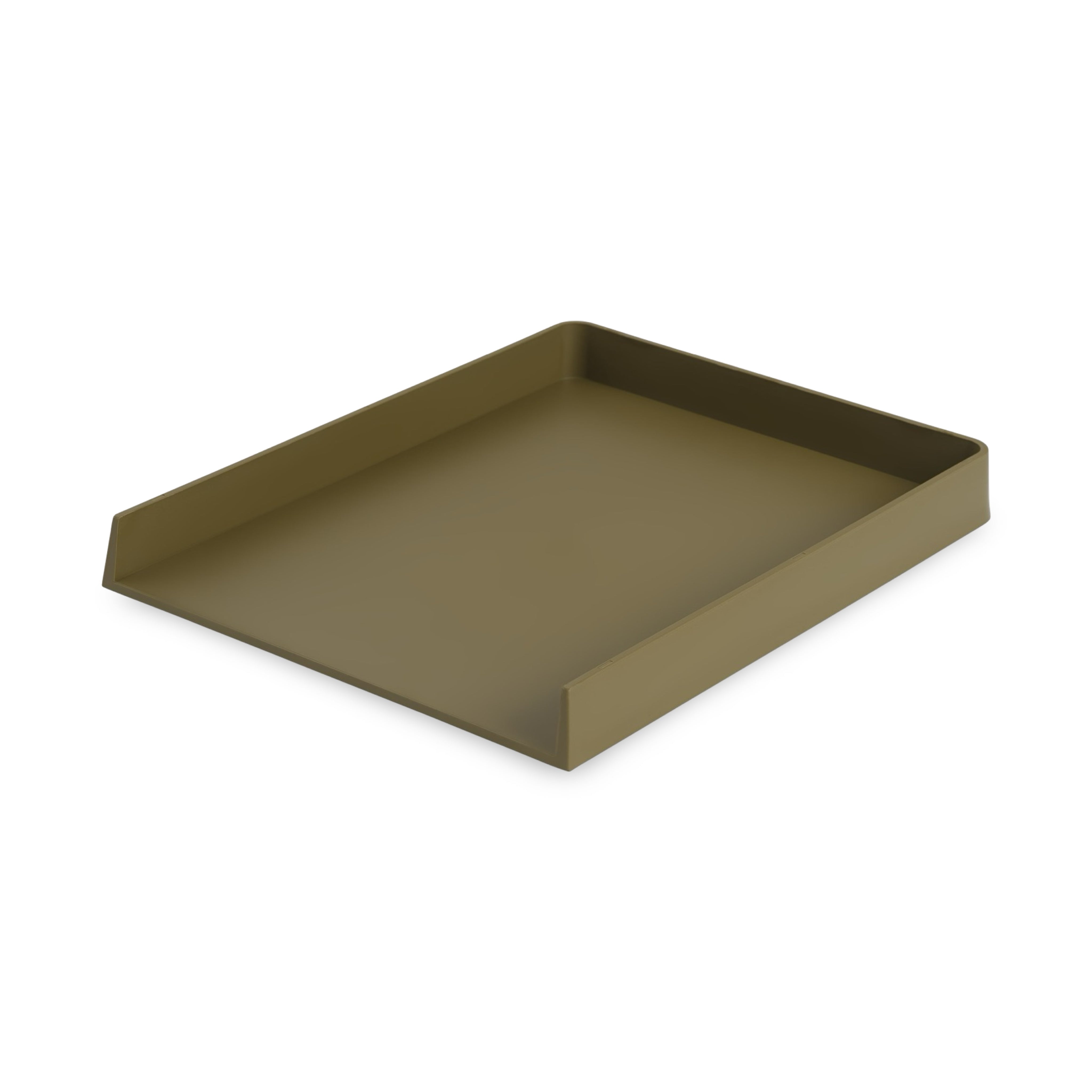 Muuto Arrange Desktop Tray 32 x 25 cm - Brown Green