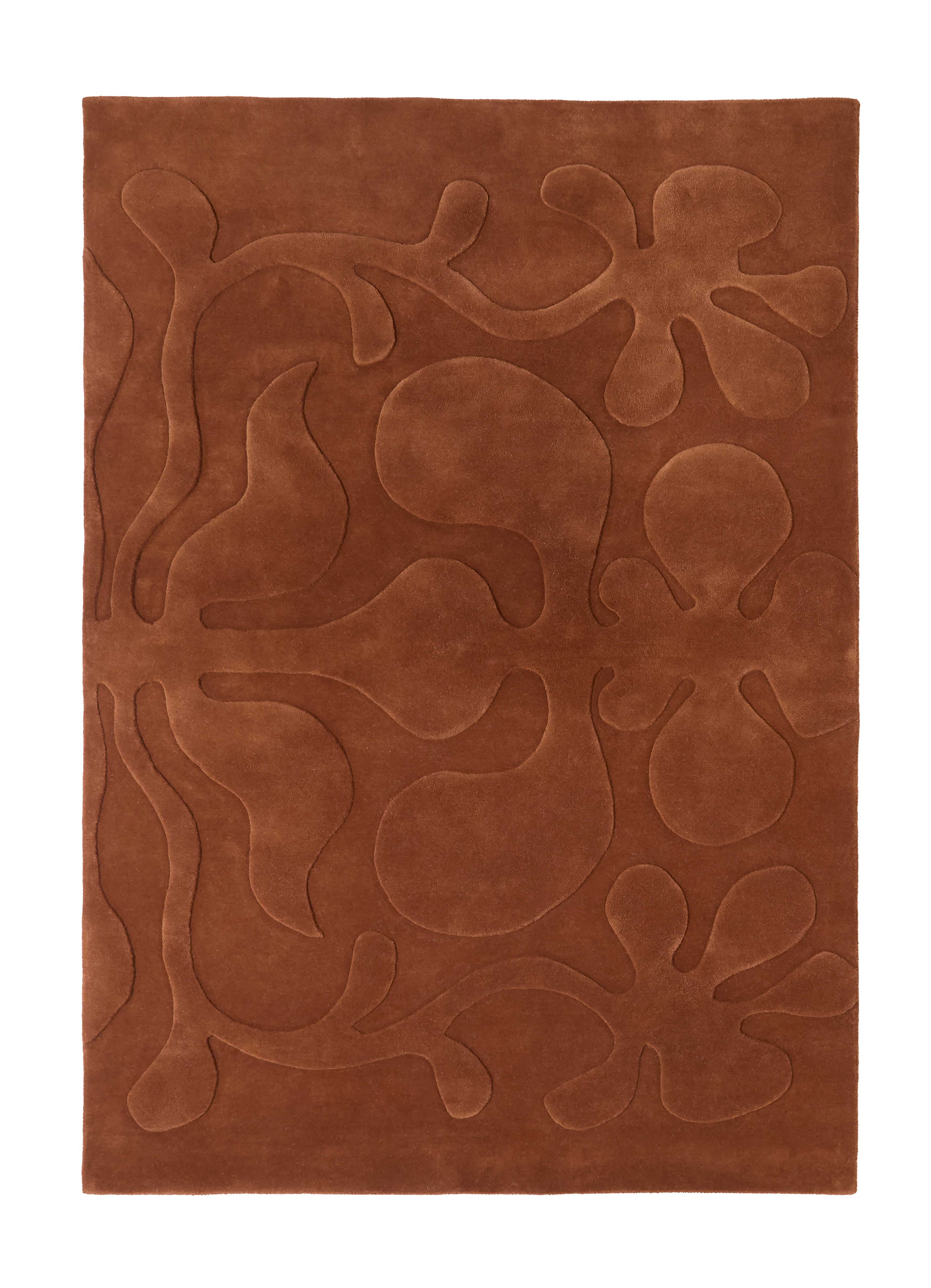 Nanimarquina Lucia Eames Rooted Terracotta Rug