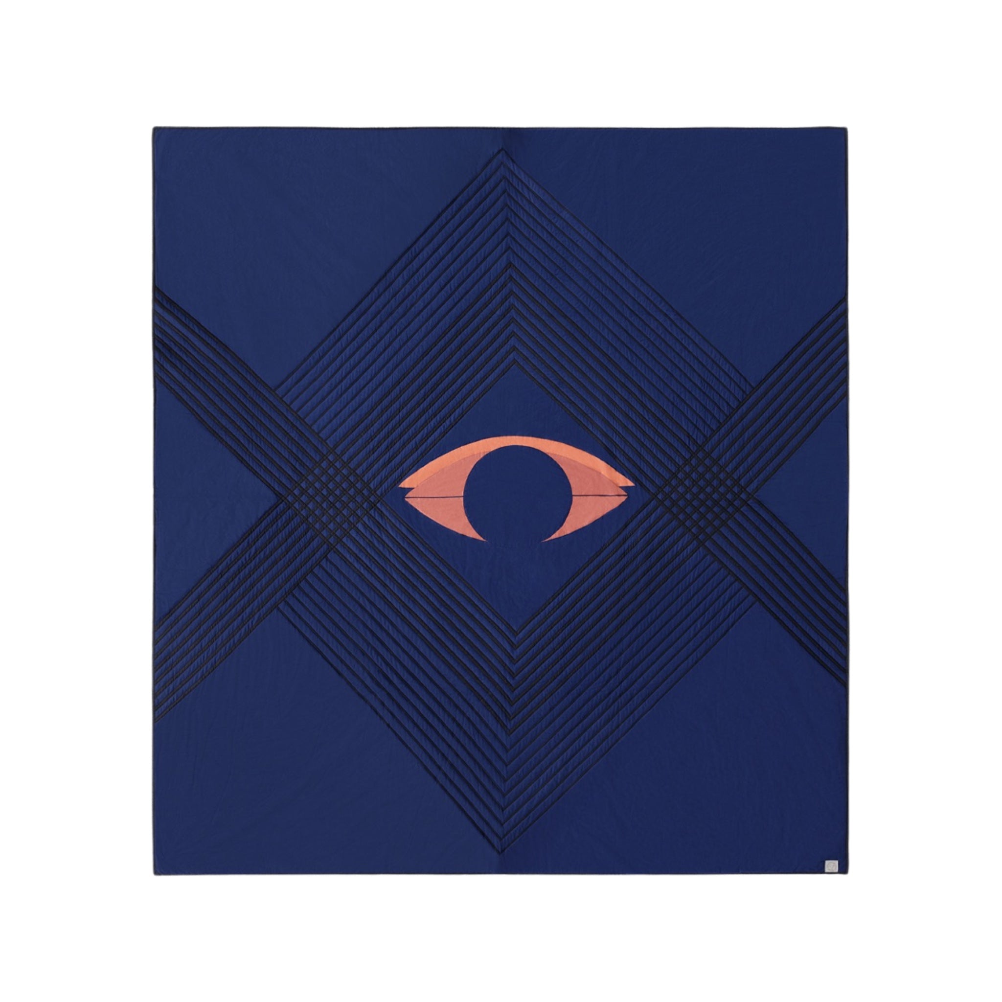 &Tradition The Eye Bedspread - Blue (AP9)