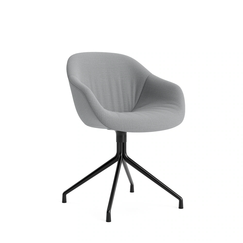 HAY AAC 221 Soft Canvas 124 – black swivel base