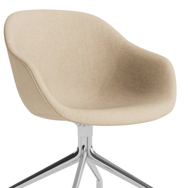HAY AAC 225 full upholstery in Metaphor 035 with curved seam detail