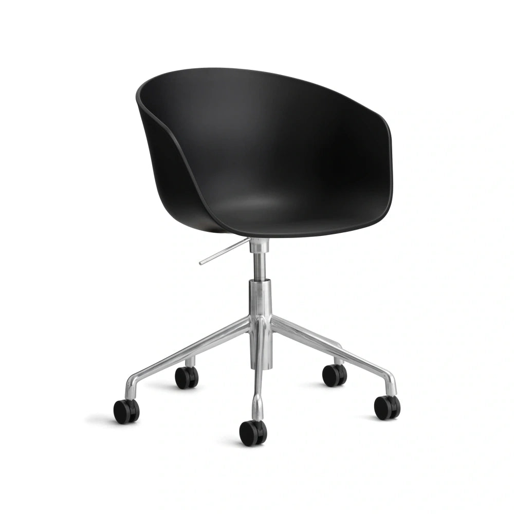 HAY AAC 52 black 2.0 shell – polished aluminium base