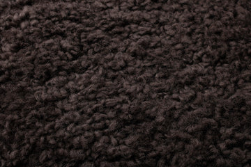 Sheepskin fabric — colour Brown, manufacturer swatch