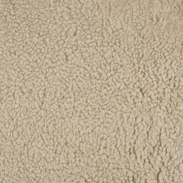 Sheepskin fabric — colour Nature, manufacturer swatch