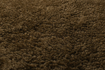 Sheepskin fabric — colour Olive green, manufacturer swatch