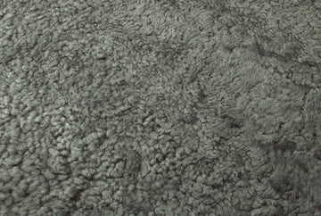 Sheepskin fabric — colour Scandinavia grey, manufacturer swatch