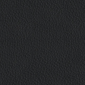 Grano leather fabric — colour Black, manufacturer swatch
