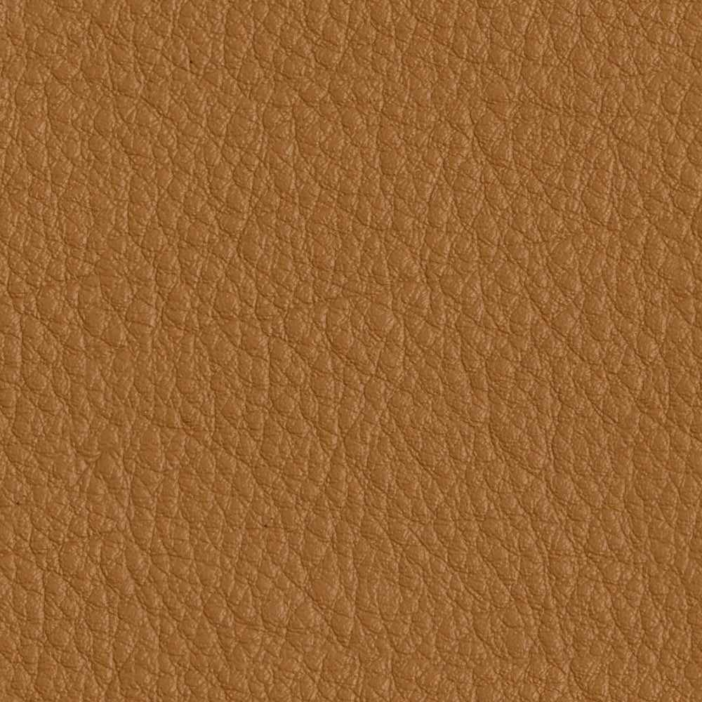 Grano leather — manufacturer swatch in colour Cognac