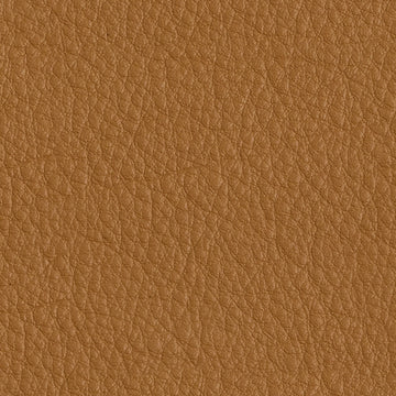 Grano leather fabric — colour Cognac, manufacturer swatch