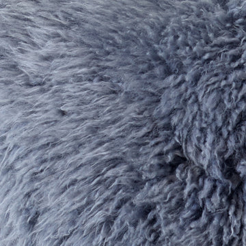 Sheepskin fabric — colour Grey 50mm, manufacturer swatch
