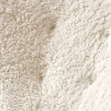 Sheepskin fabric — colour Moonlight 17mm, manufacturer swatch