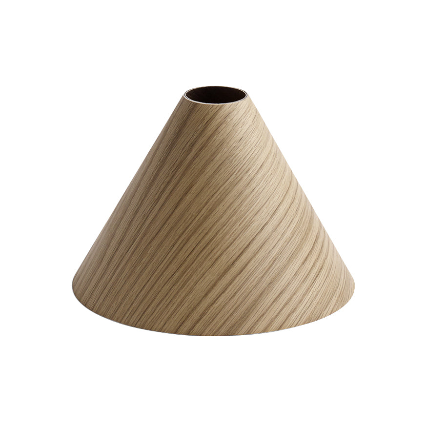 HAY 30 Degrees small shade in natural matt lacquered oak veneer