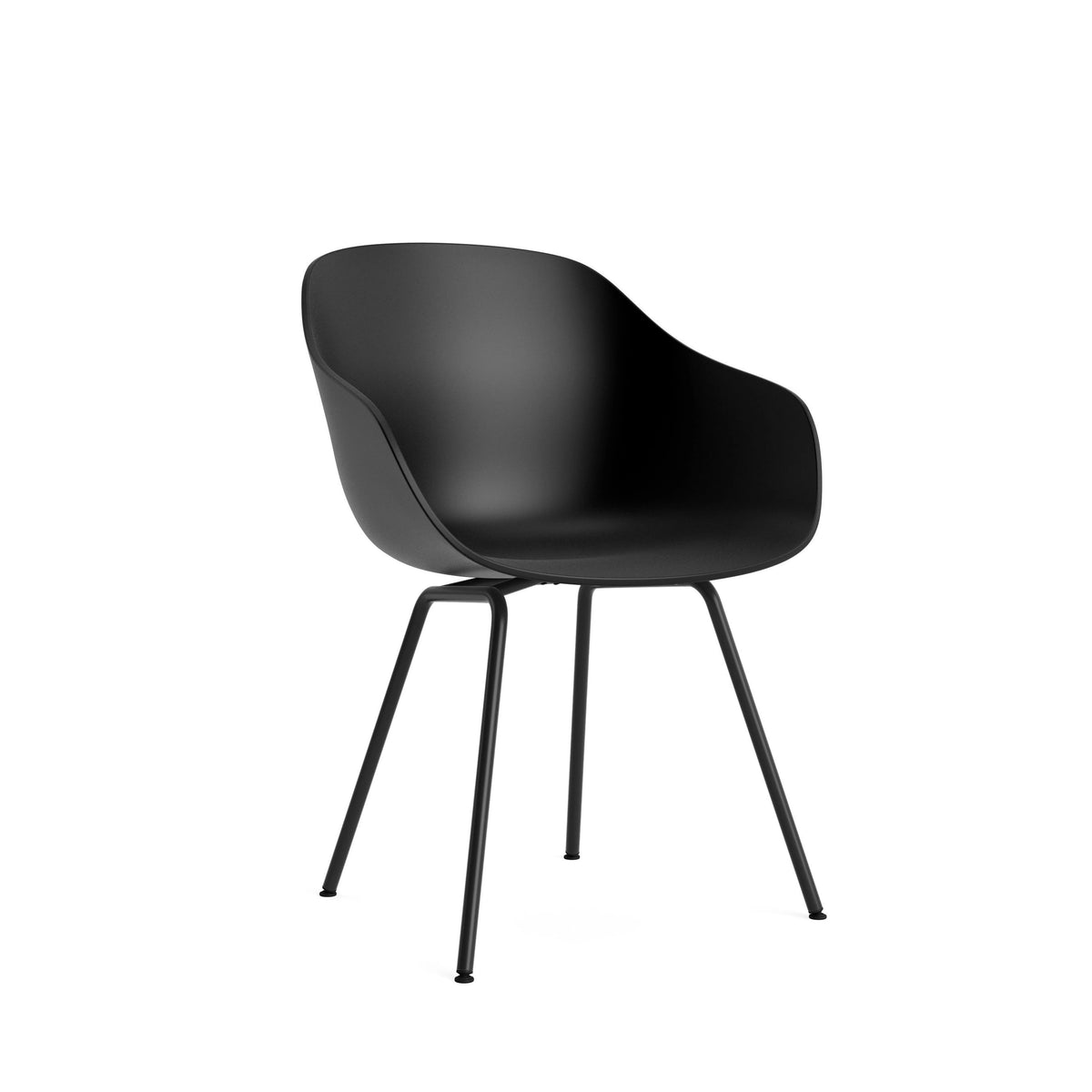 HAY About a Chair - AAC 226, Colour: Black, Legs: Black Powder Coated Steel