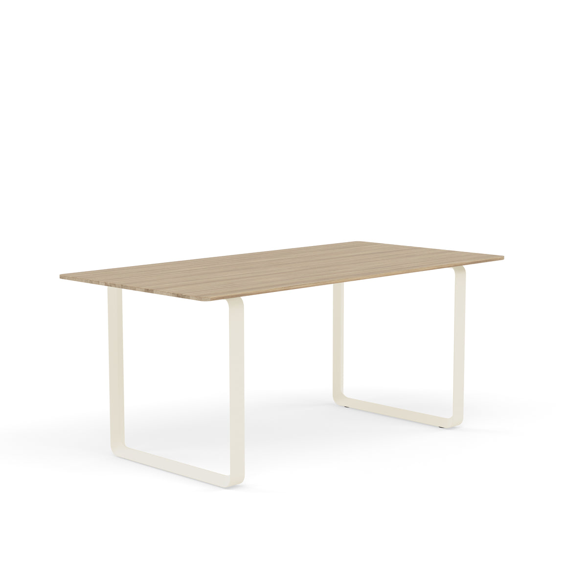 Muuto 70/70 Table in solid oak with sand legs, 170 x 85cm
