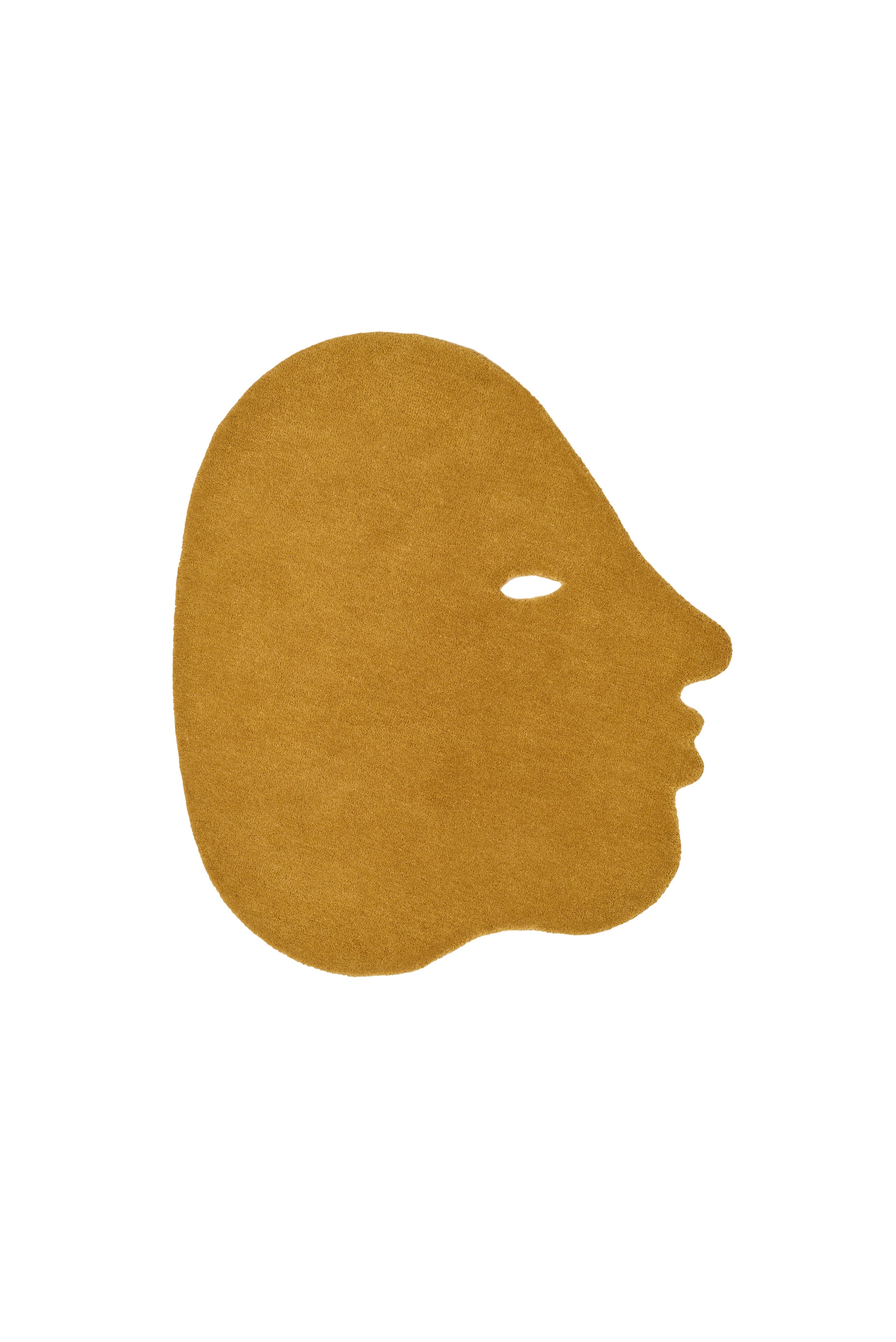 Nanimarquina Talk Talk Small Mustard Rug