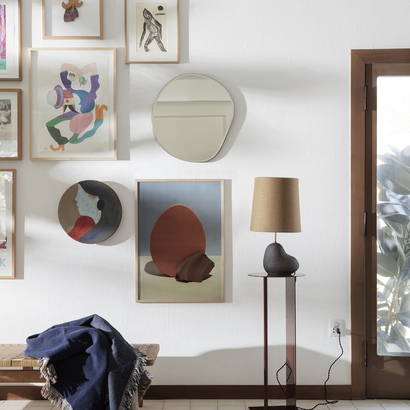 Ferm Living Pond Mirror - Small | kin. Birmingham