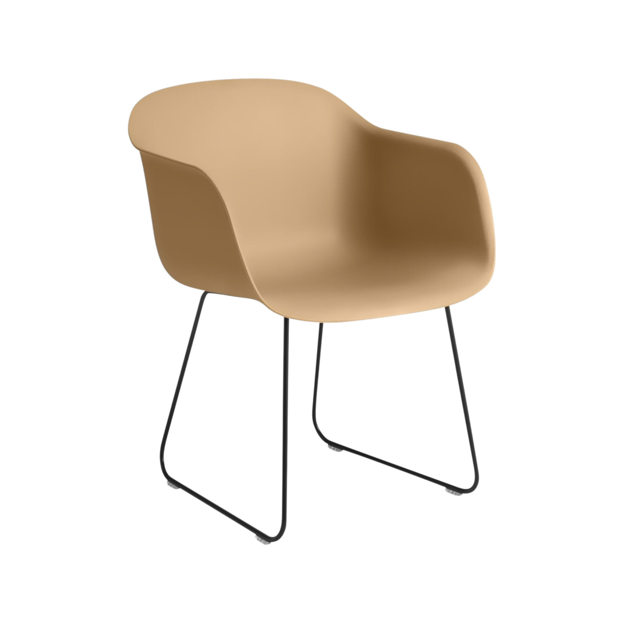 Muuto Fiber Armchair - Sled Base - Recycled Plastic