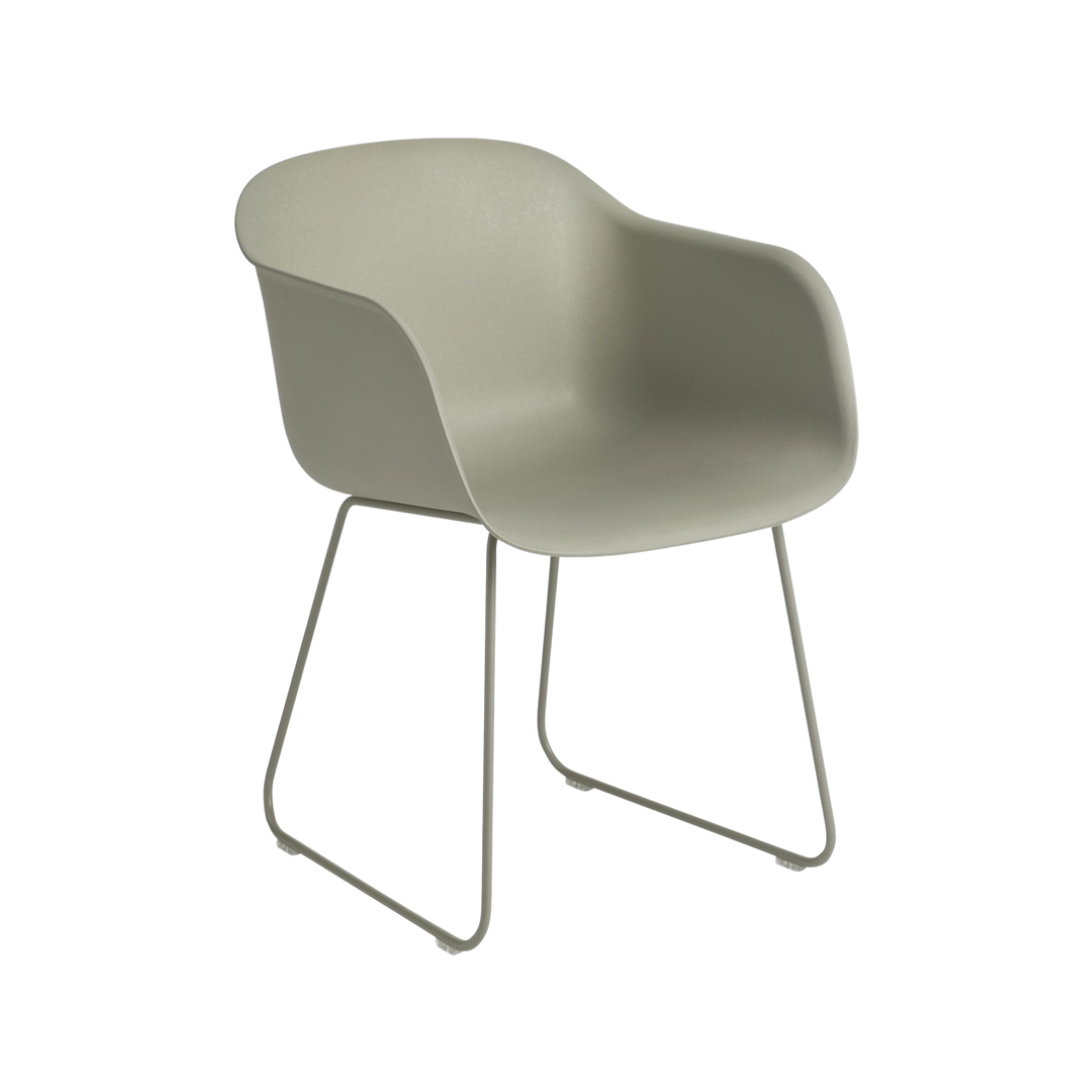 Muuto Fiber Armchair - Sled Base - Recycled Plastic