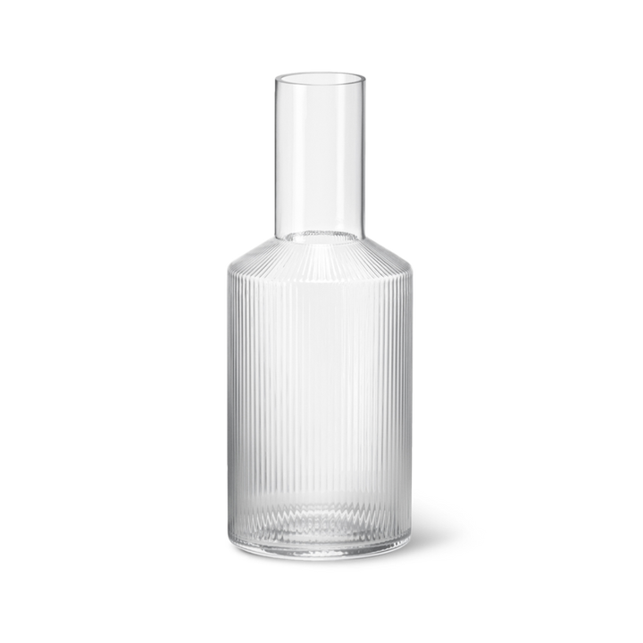 Ferm Living Ripple Carafe - Clear