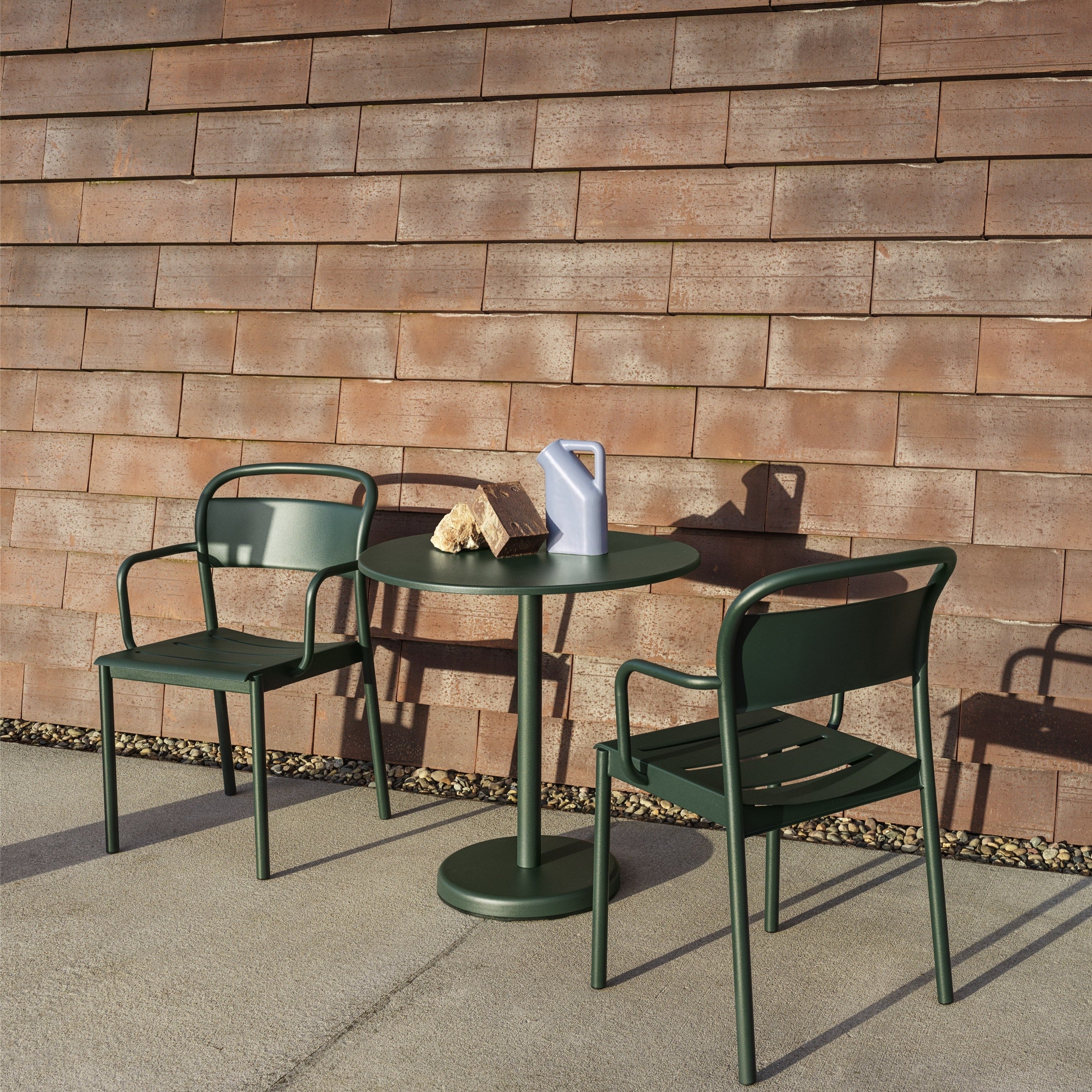 Muuto Linear Steel Outdoor Cafe Table - Round