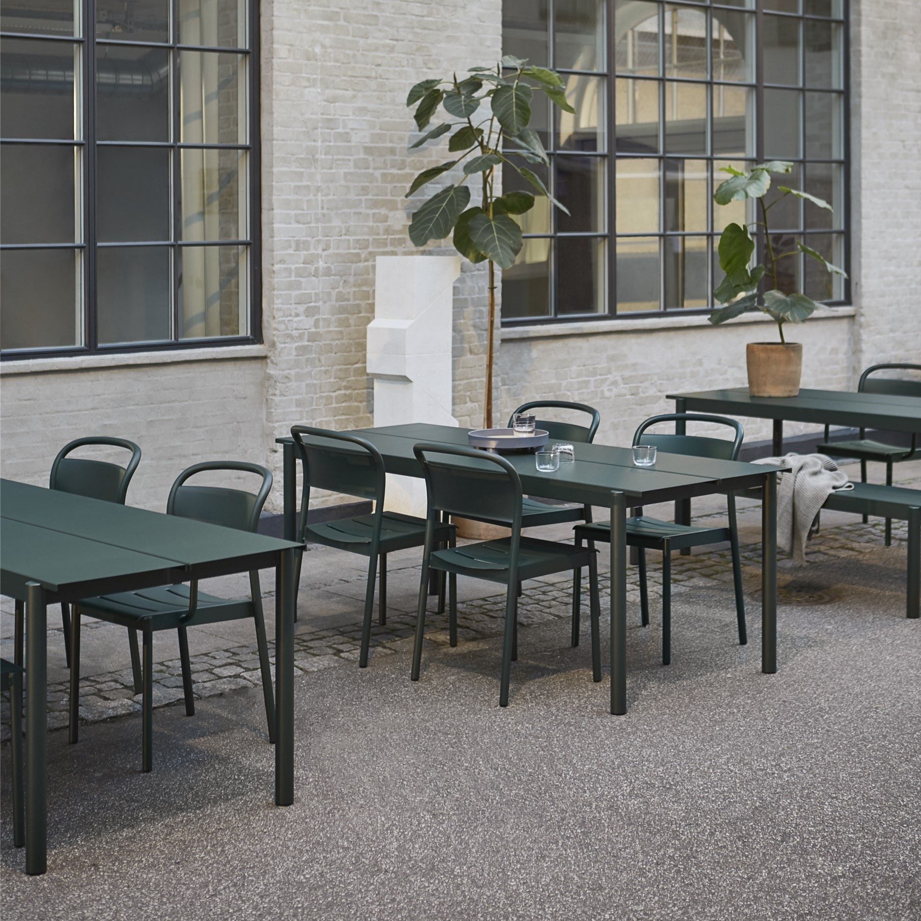 Muuto Linear Steel Outdoor Side Chair